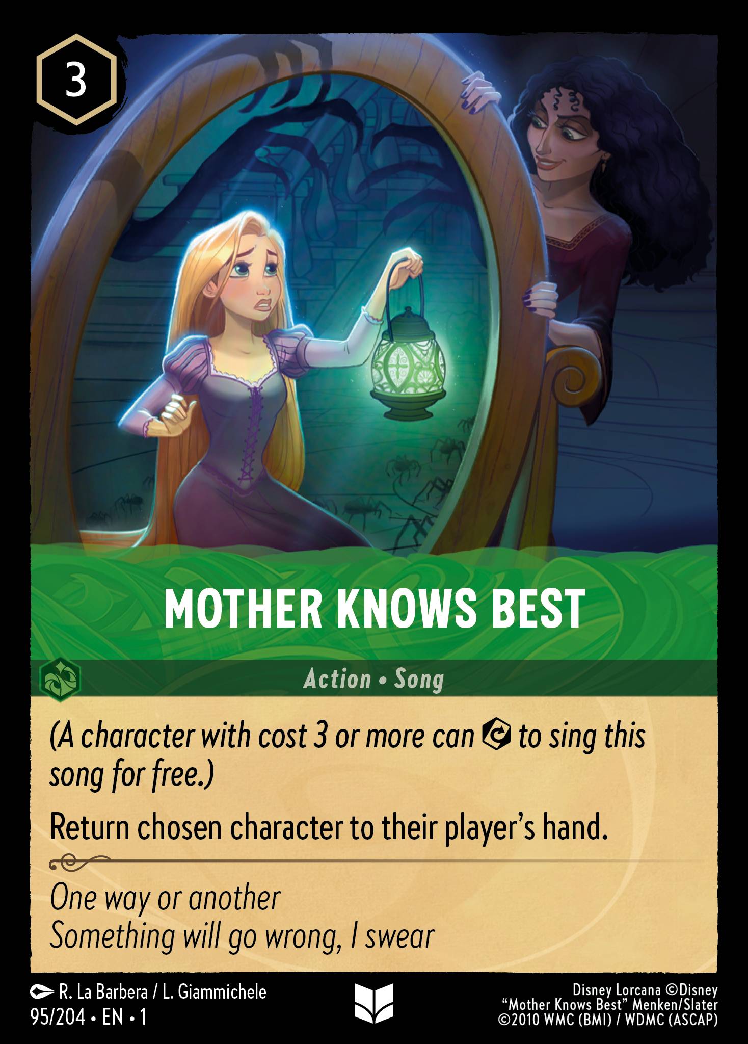 Mother Knows Best - Uncommon Lorcana Card