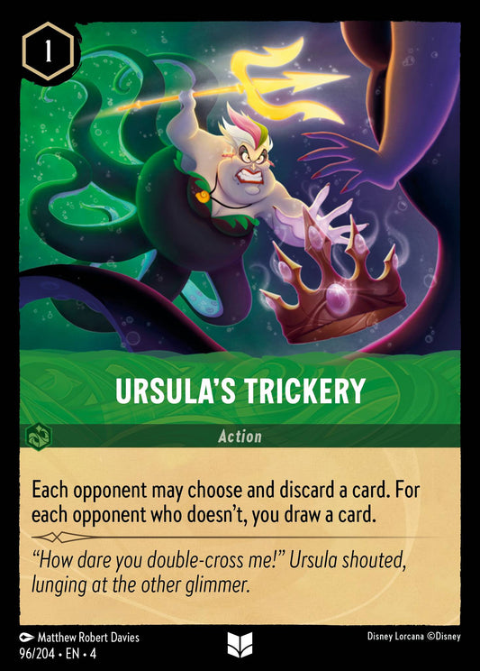 Ursula's Trickery - Uncommon Lorcana Card