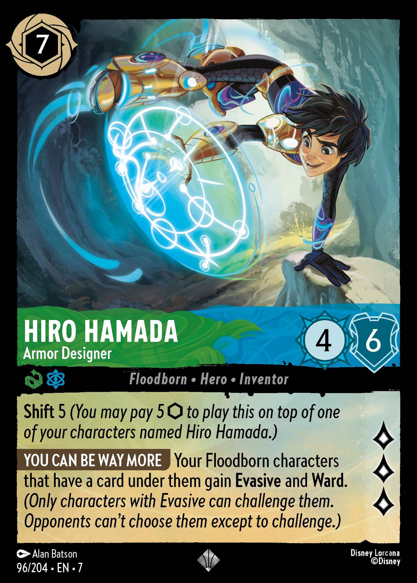 Hiro Hamada - Armor Designer (Super Rare)