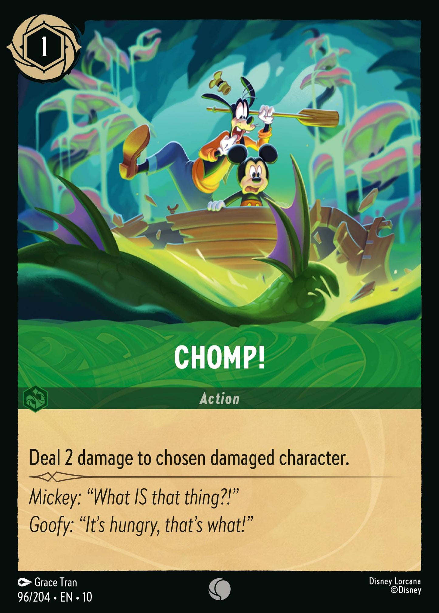 Chomp! - Common Lorcana Card