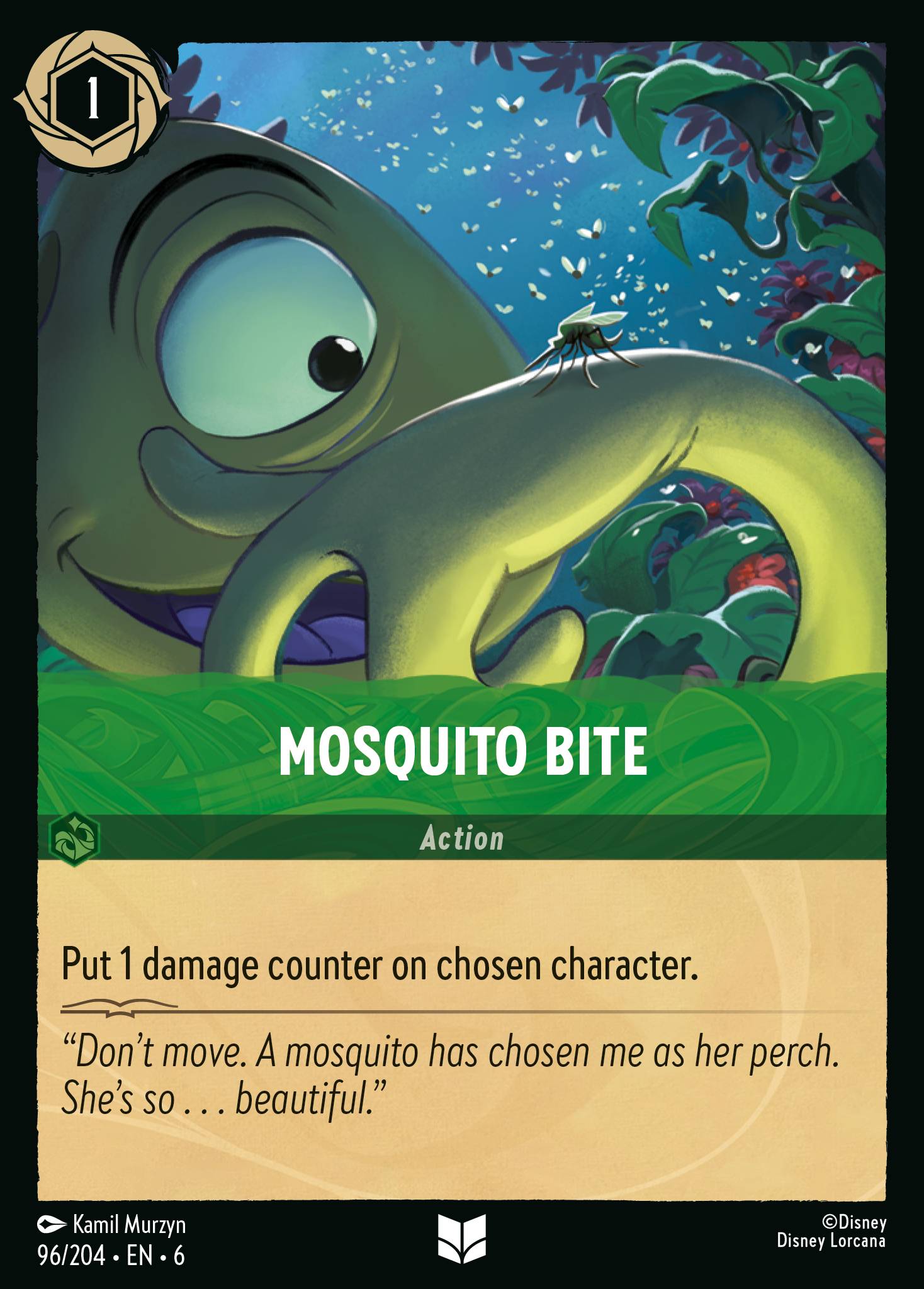 Mosquito Bite - Uncommon Lorcana Card