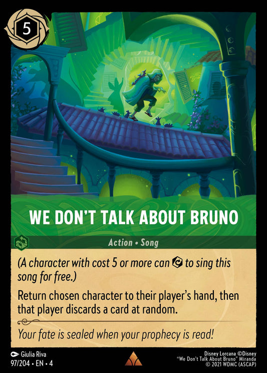We Don't Talk About Bruno - Rare Lorcana Card