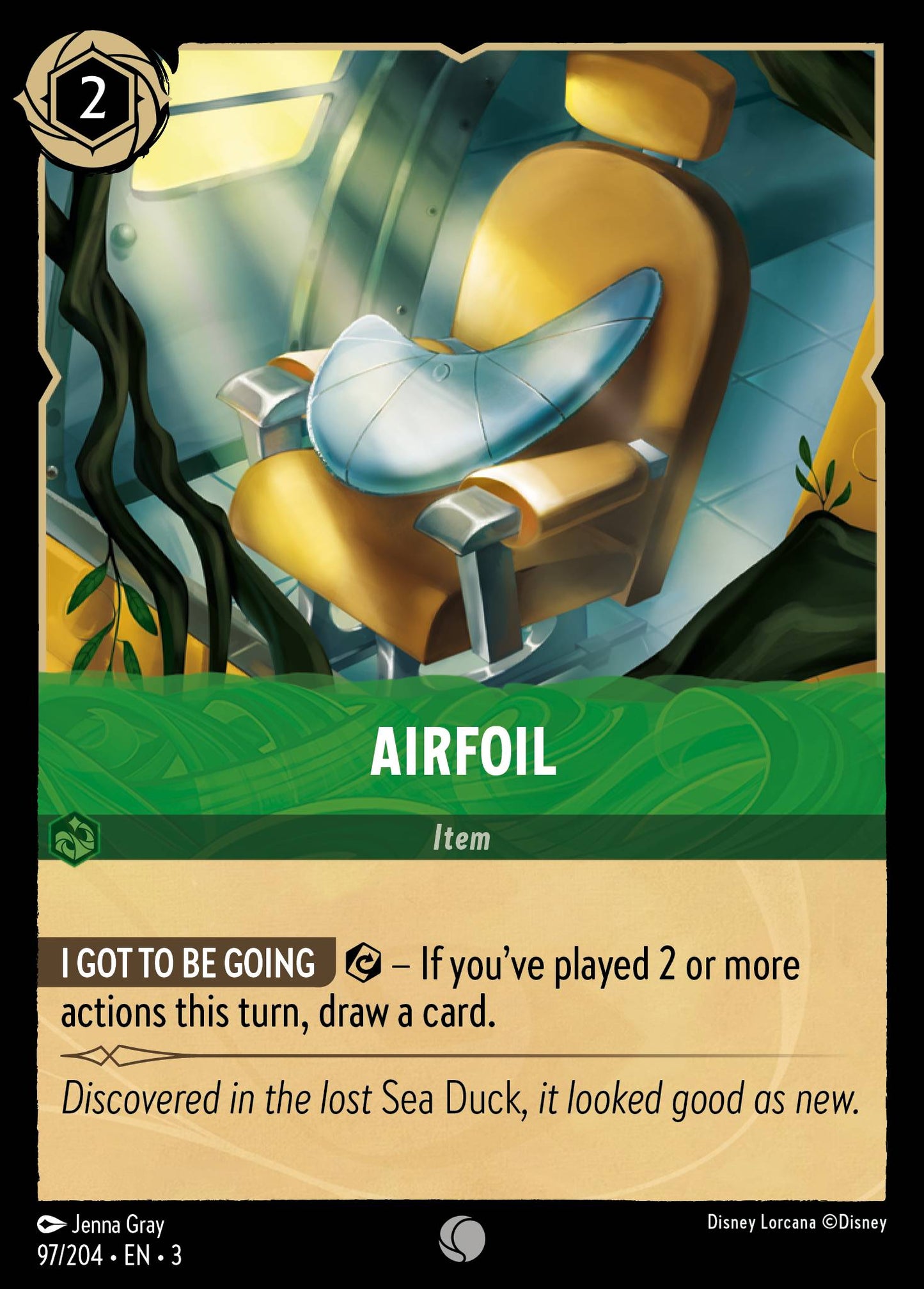 Airfoil - Common Lorcana Card