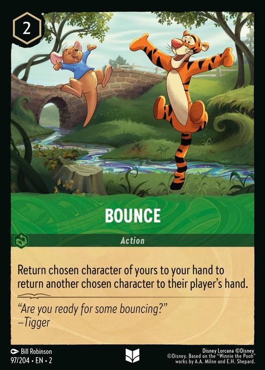 Bounce - Uncommon Lorcana Card