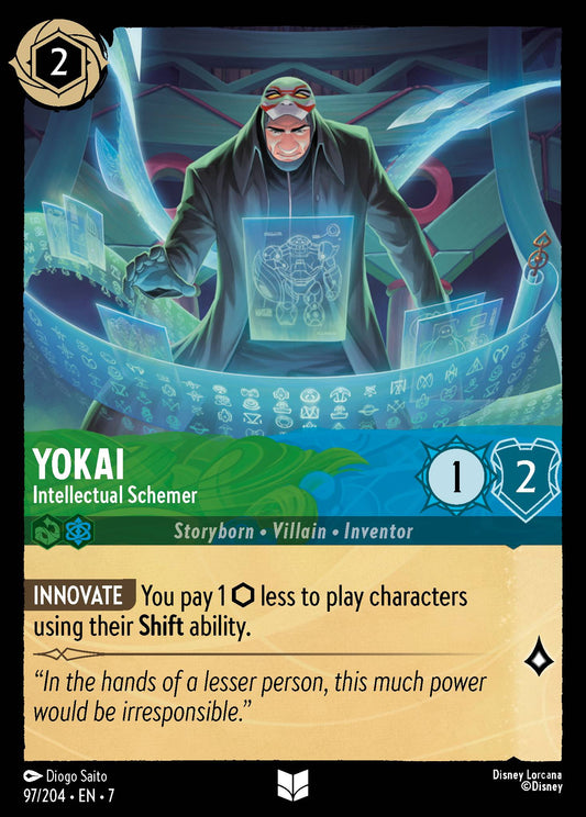 Yokai - Intellectual Schemer - Uncommon Lorcana Card