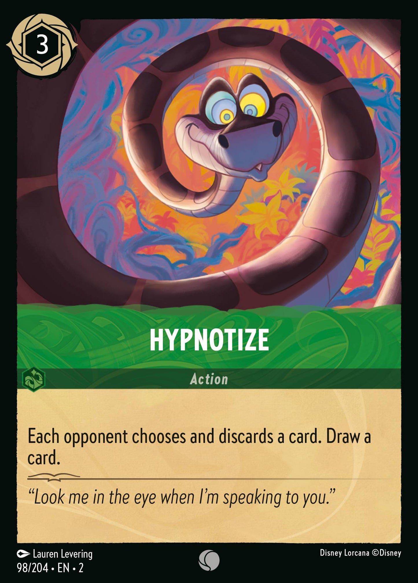 Hypnotize - Common Lorcana Card