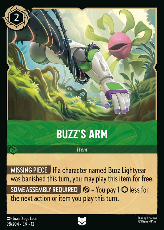 Buzz's Arm - Uncommon Lorcana Card