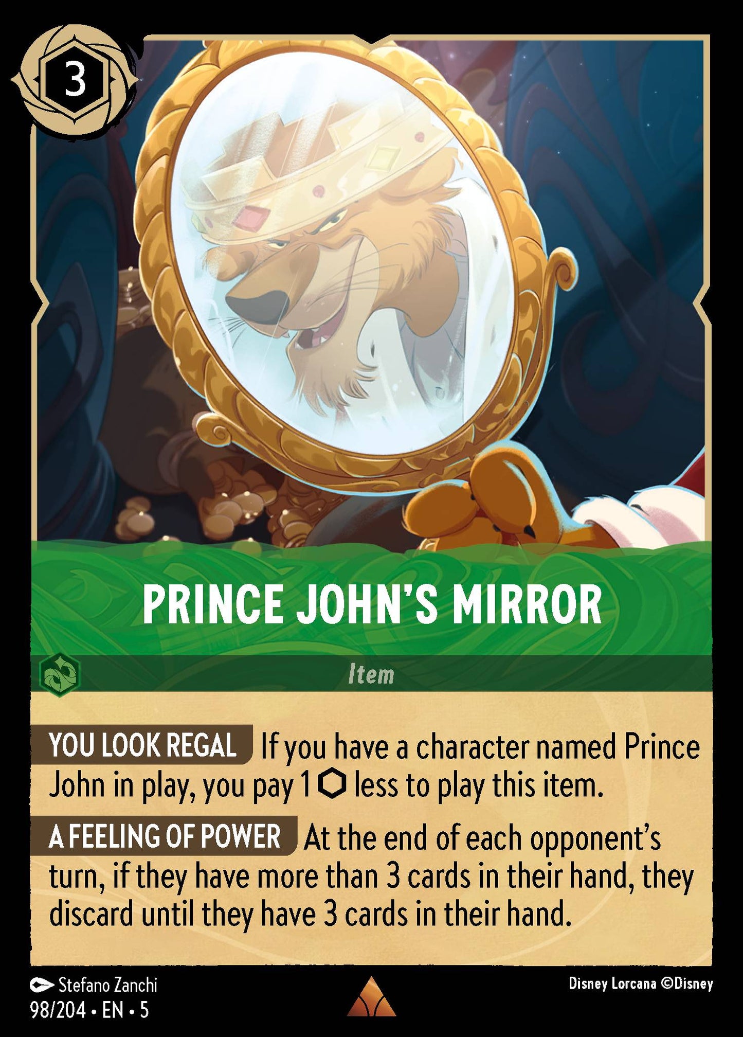 Prince John's Mirror (Rare)