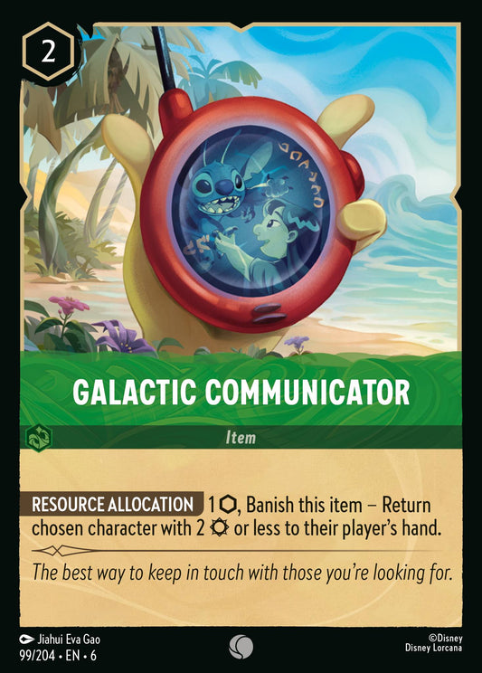 Galactic Communicator - Common Lorcana Card