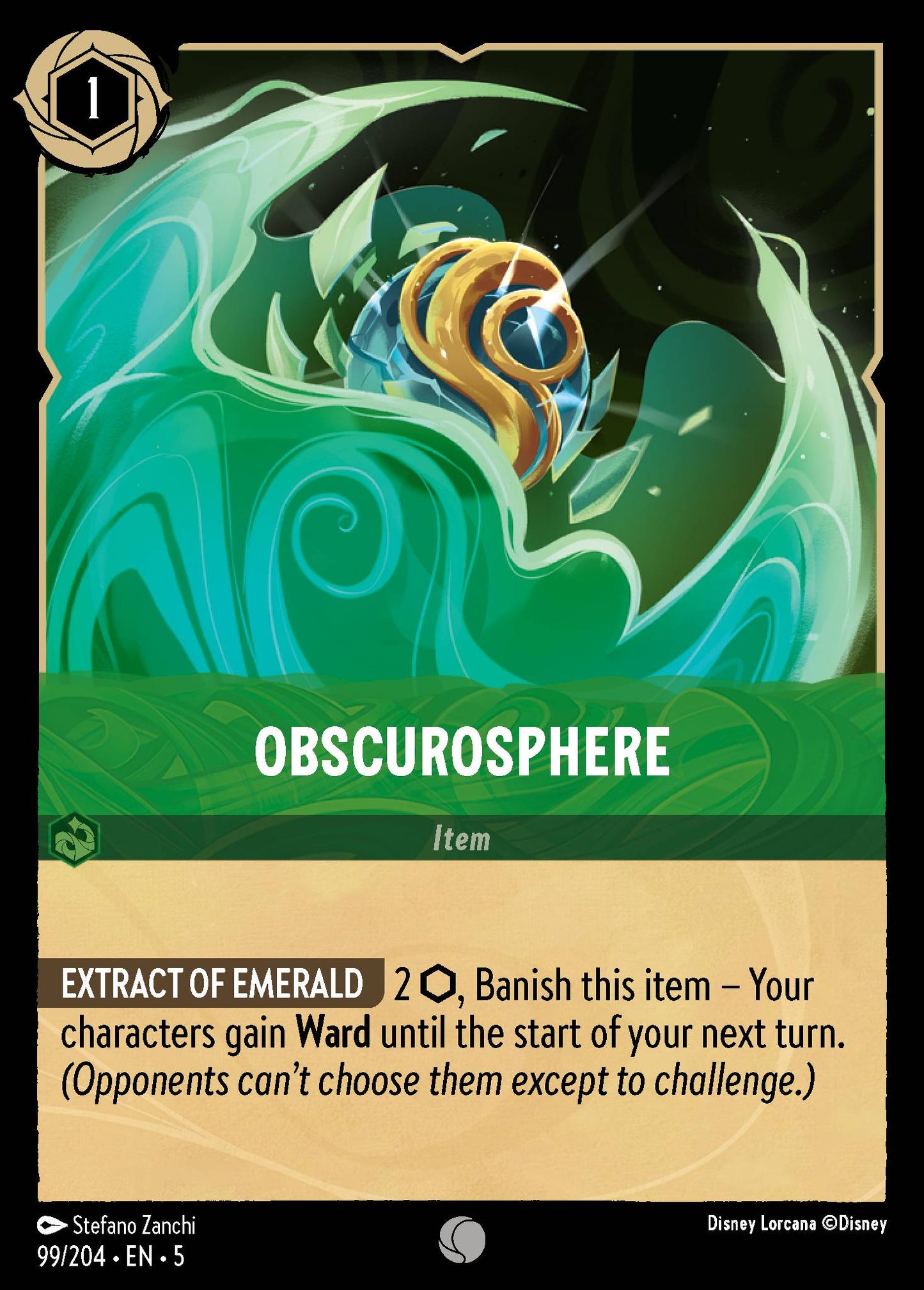 Obscurosphere - Common Lorcana Card
