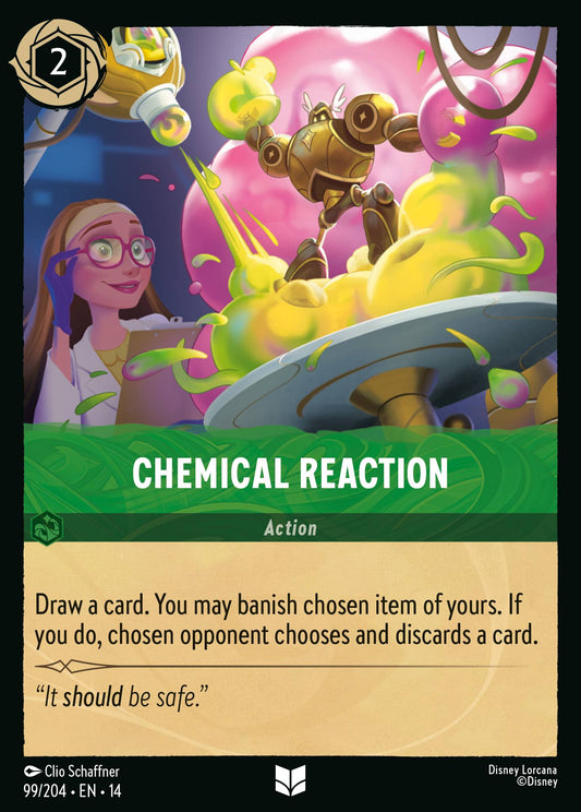 Chemical Reaction - Uncommon Lorcana Card