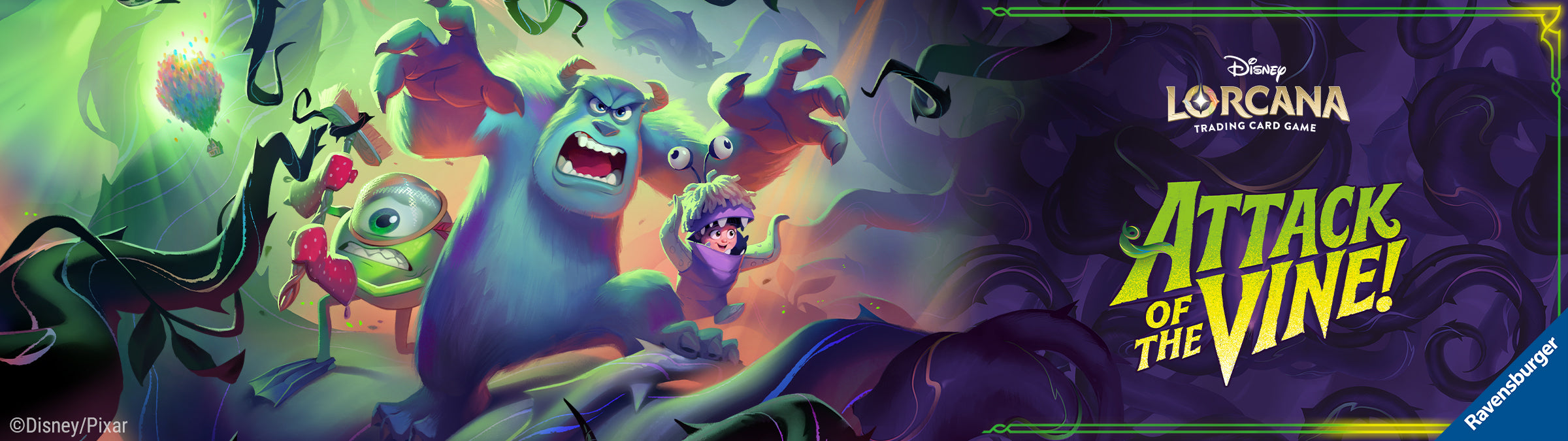 Disney Lorcana Set 13 Attack of the Vine banner