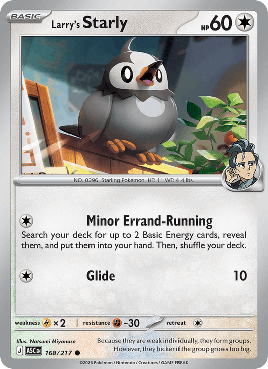 Larry's Starly (Poke Ball)