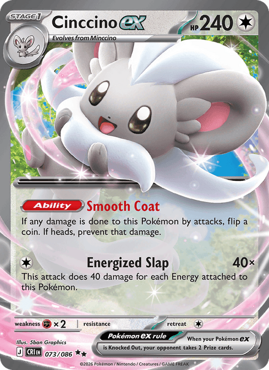Cinccino ex - 073/086