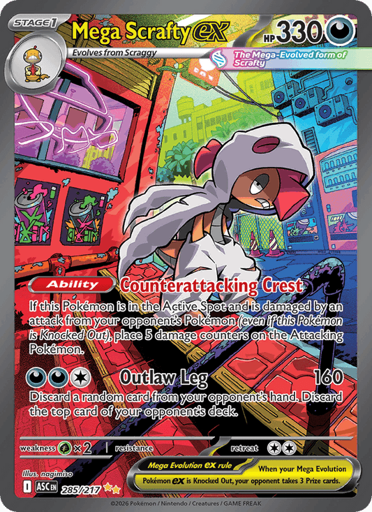 Mega Scrafty ex - 285/217