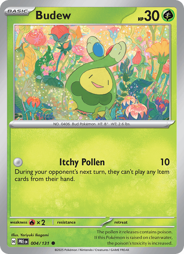 Budew (Poke Ball Pattern)