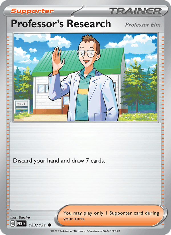 Professor's Research [Professor Elm] (Poke Ball Pattern)