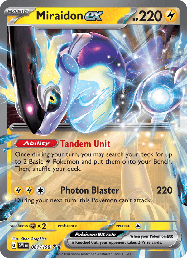 Miraidon ex - 081/198