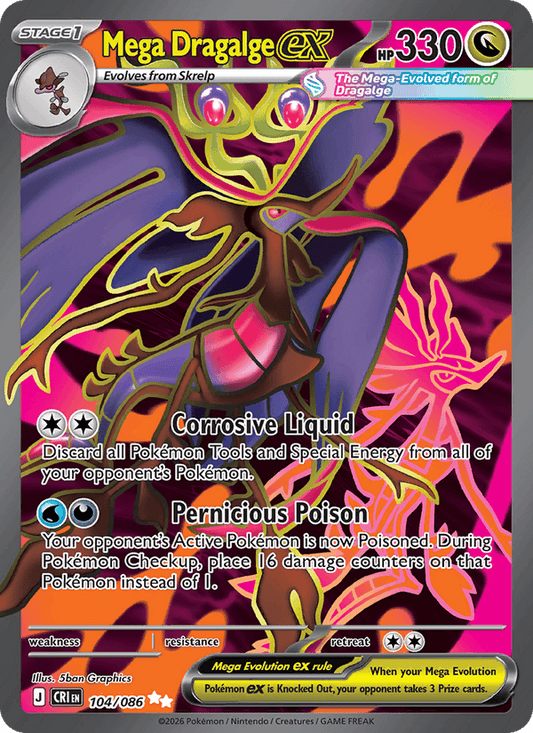 Mega Dragalge ex - 104/086