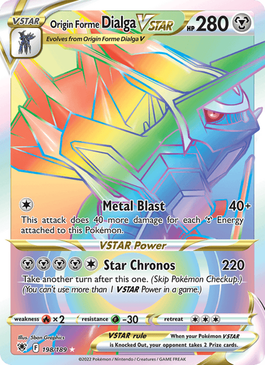 Origin Forme Dialga VSTAR - 198/189 (Secret)