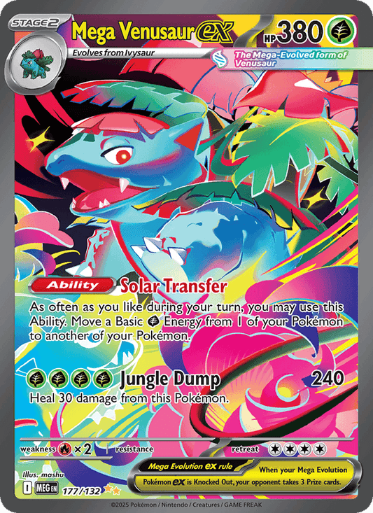 Mega Venusaur ex - 177/132