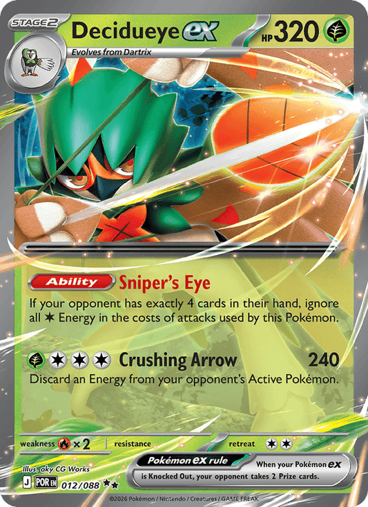 Decidueye ex - 012/088