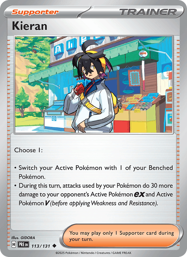 Kieran - 113/131 (Poke Ball Pattern)