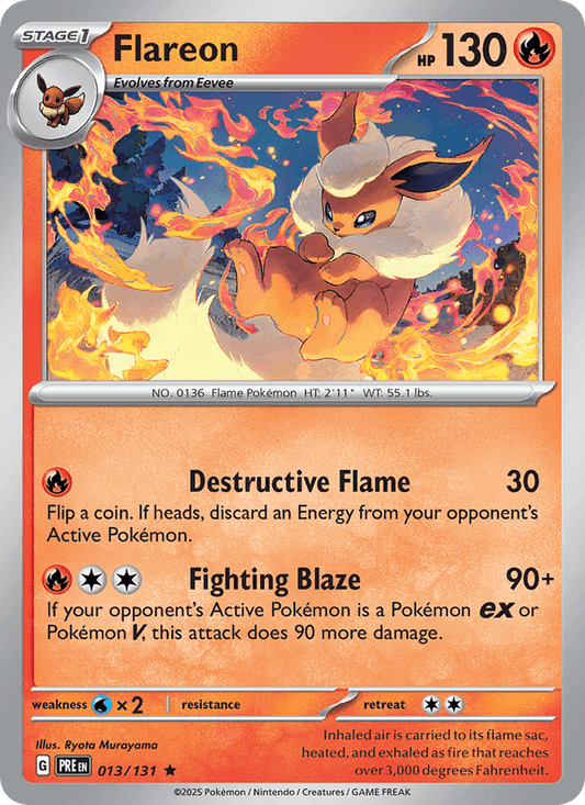 Flareon (Master Ball Pattern)