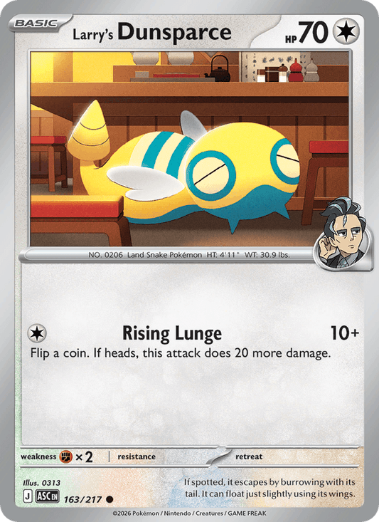 Larry's Dunsparce (Energy Symbol Pattern)