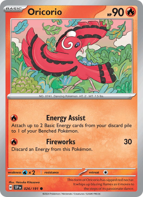 Oricorio - 026/191