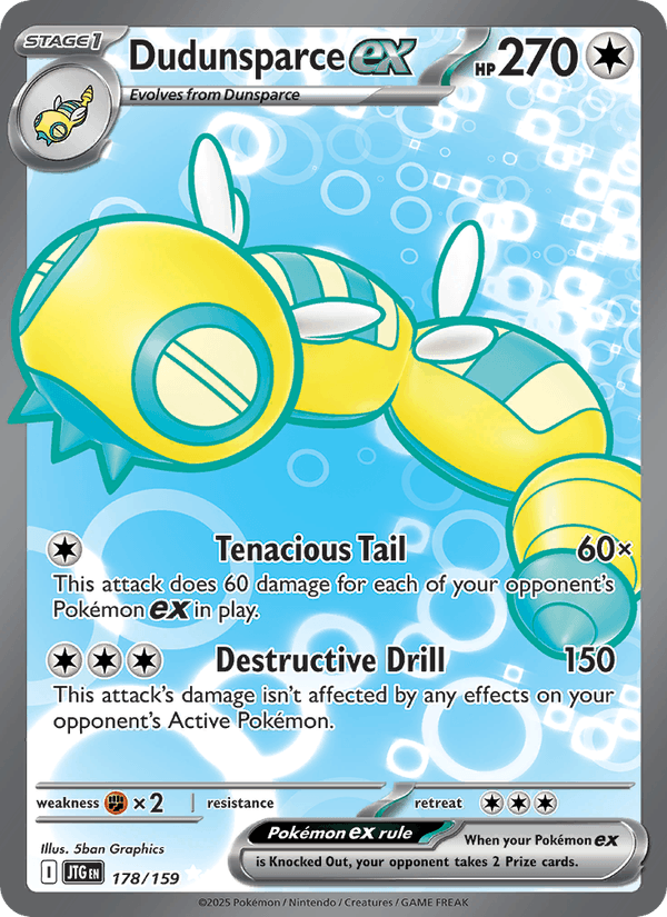 Dudunsparce ex - 178/159