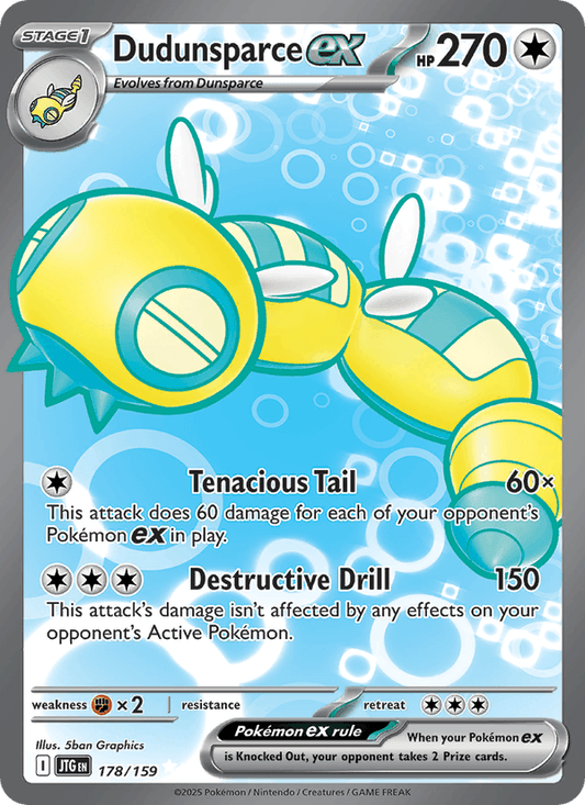 Dudunsparce ex - 178/159