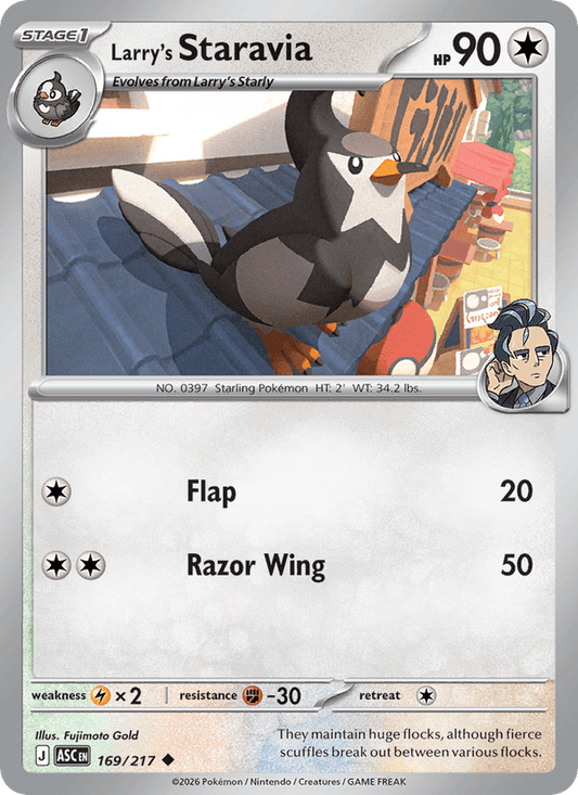 Larry's Staravia (Poke Ball)