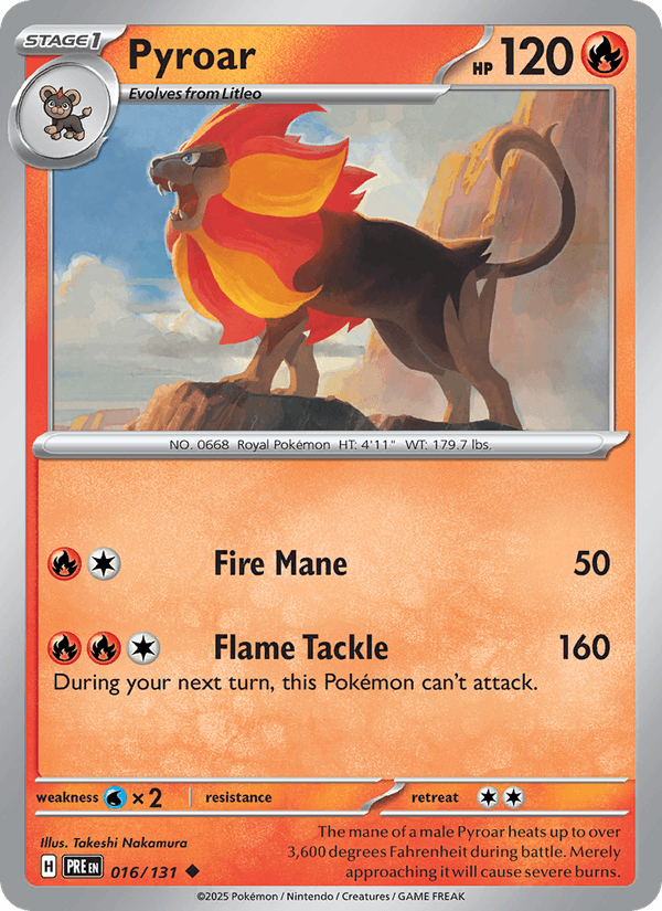 Pyroar (Poke Ball Pattern)