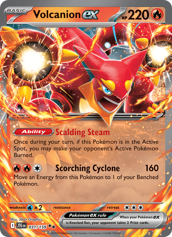 Volcanion ex - 031/159