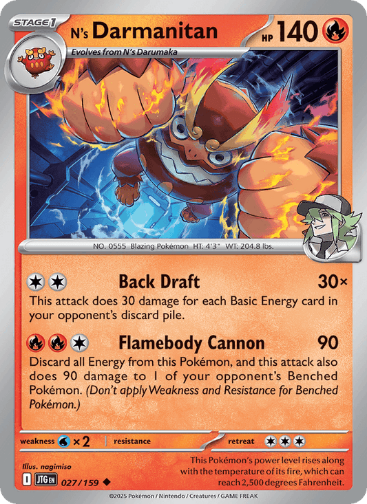 N's Darmanitan - 027/159