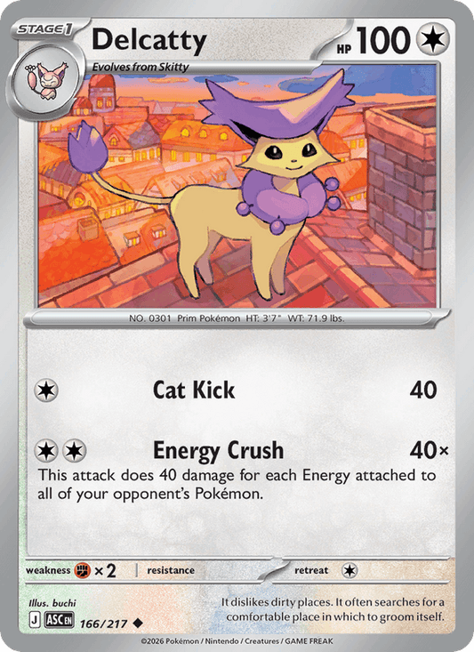 Delcatty (Energy Symbol Pattern)