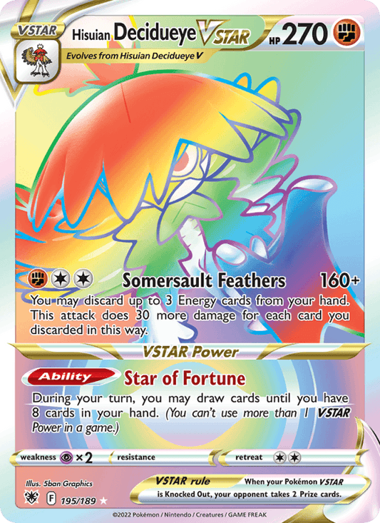 Hisuian Decidueye VSTAR (Secret)
