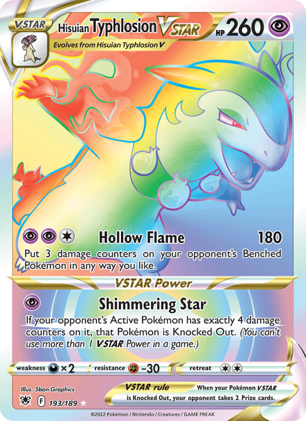 Hisuian Typhlosion VSTAR (Secret)