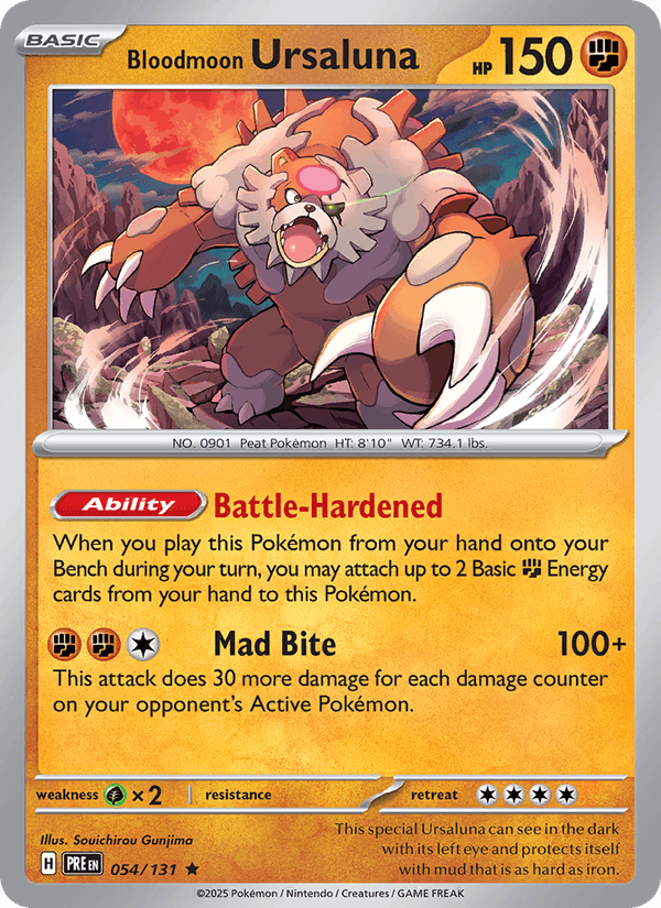 Bloodmoon Ursaluna (Poke Ball Pattern)