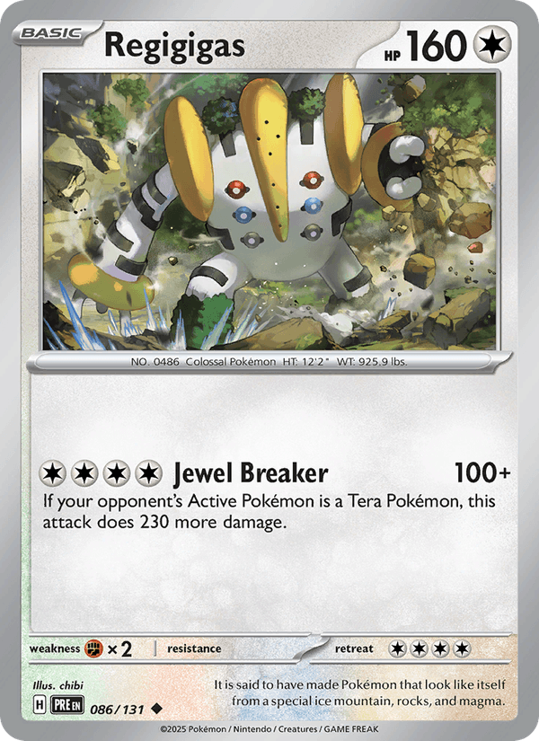 Regigigas (Poke Ball Pattern)