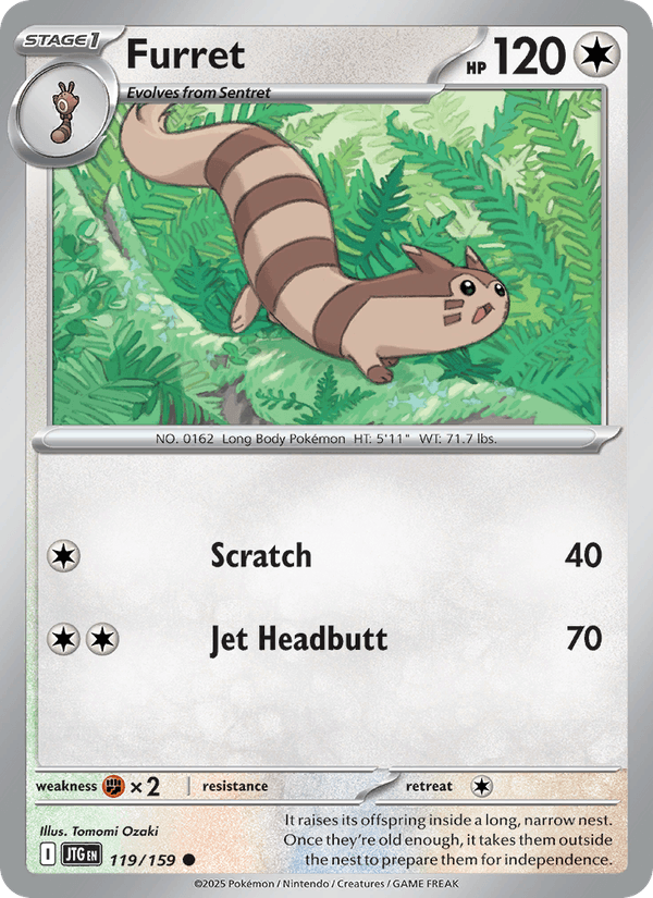 Furret - 119/159