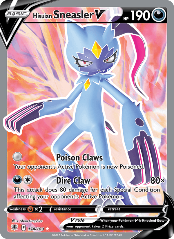 Hisuian Sneasler V (Full Art)