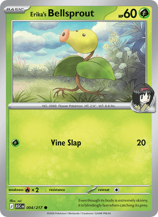 Erika's Bellsprout (Energy Symbol Pattern)