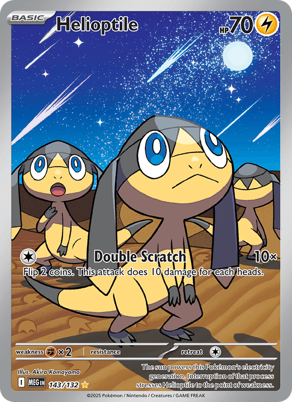 Helioptile - 143/132