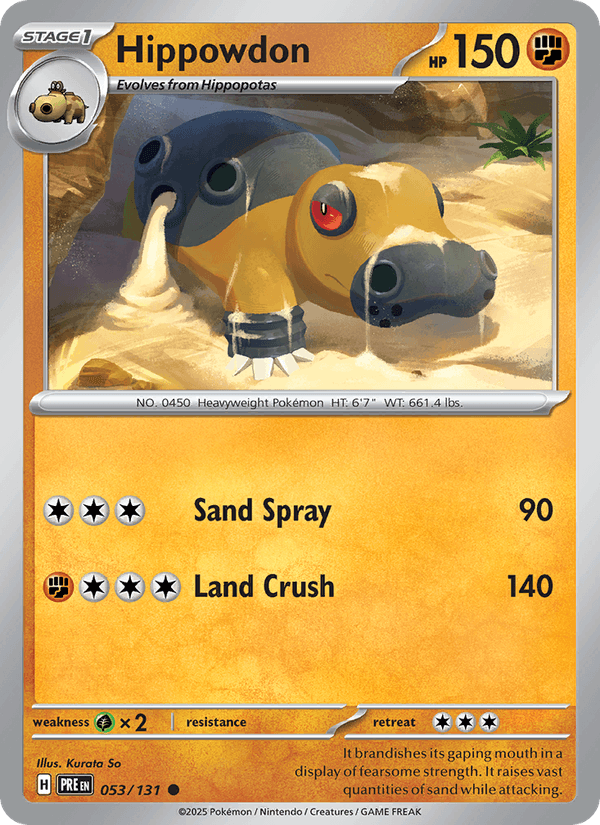 Hippowdon (Poke Ball Pattern)
