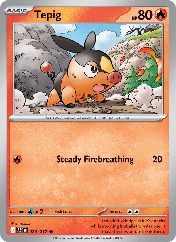 Tepig (Energy Symbol Pattern)