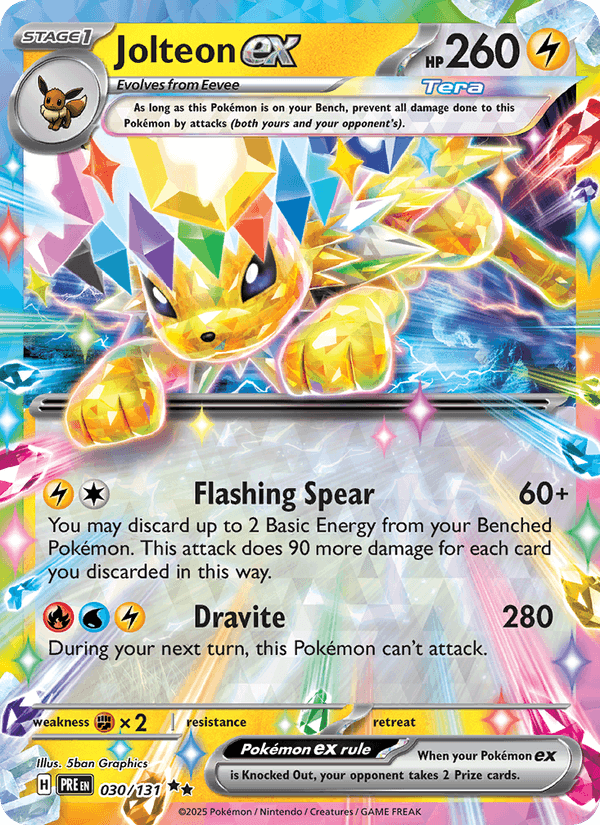 Jolteon ex - 030/131