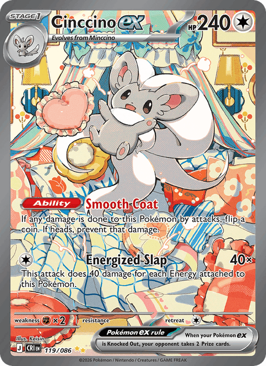 Cinccino ex - 119/086