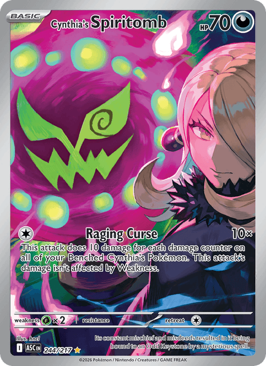 Cynthia's Spiritomb - 244/217